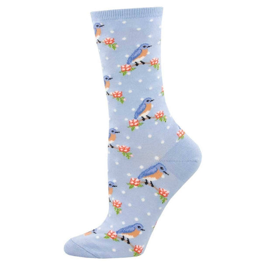 Bluebird - Cotton Socks - Socksmith - Chicsox - WNC2272-BLU#06#002