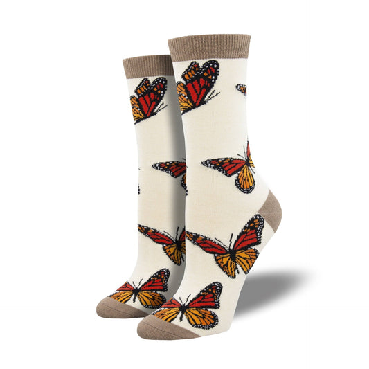 Monark Sommerfugl bambussokker - Bamboo Socks - Socksmith - Chicsox - WBN2324-HIV#06#005