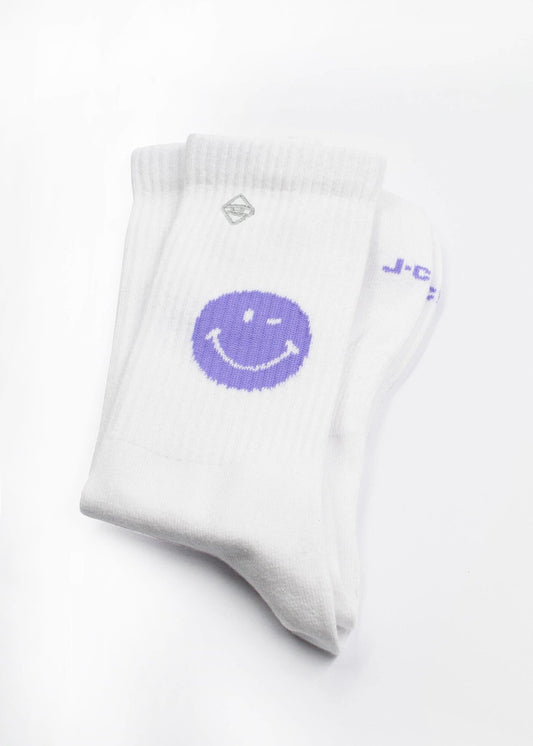 Purple Smile - Cotton Socks - J.Clay - Chicsox - 1230005-S#02#025