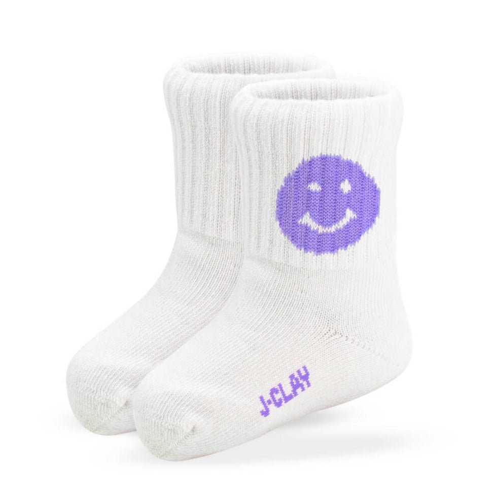 Purple Smile Kids - Cotton Socks - J.Clay - Chicsox - #02#061