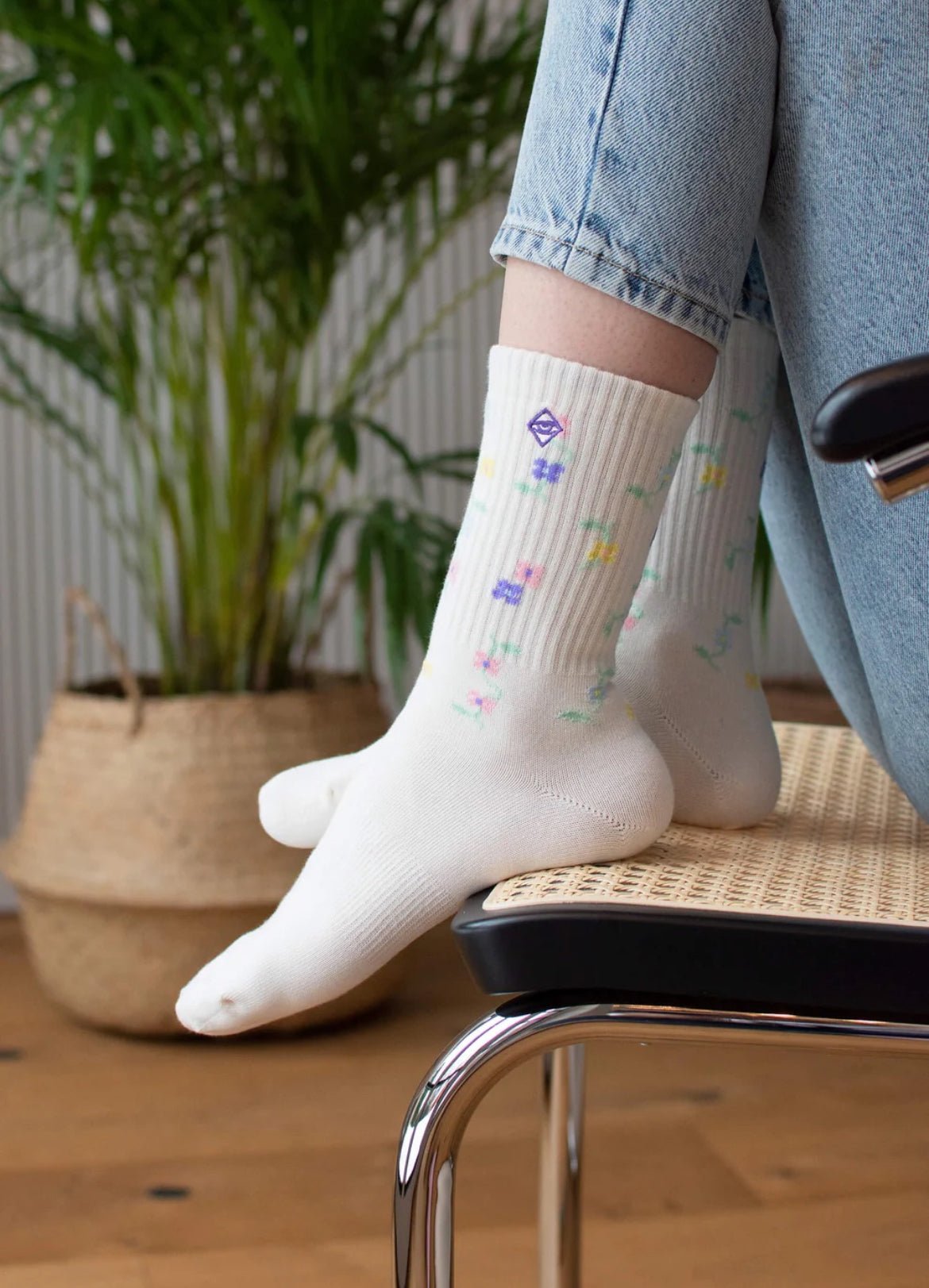 Spring Flower - Cotton Socks - J.Clay - Chicsox - #02#009